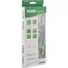 InLine õhuke audiokaabel 2x RCA M/M, Stereo, 0,5m, 2 x RCA, Isane, 2 x RCA + USB, Isane, 0,5 m, Must