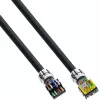 InLine patch-kaabel, U/UTP, Cat.6A, halogeenivaba, AWG23 vask, must, 40 m