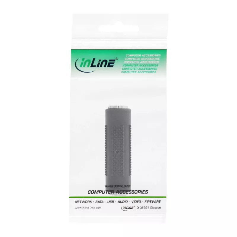 Audioadapter 3,5 mm emane/emane stereo InLine 99306