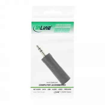 InLine Audio adapter 3,5 mm isane / 6,3 mm stereo emane