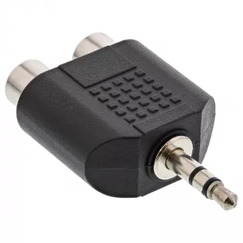 Audioadapter 3,5 mm isane / 2x RCA stereo emane InLine 99302