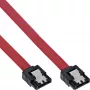 InLine SATA-kaabel 150/300/600 S-ATA ühenduste jaoks riividega 0,5 m