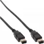 FireWire 400 kaabel InLine 34010 10m isane/isane must