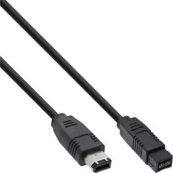 FireWire 400 kuni 800 kaabel InLine 36905 5m isane/isane must