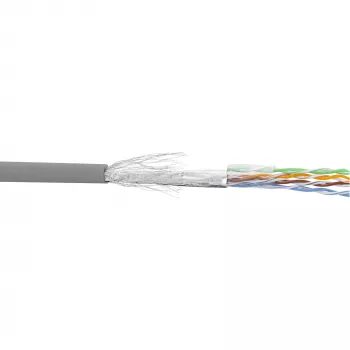 InLine paigalduskaabel SF/UTP Cat.5e AWG26 CCA PVC hall 100 m