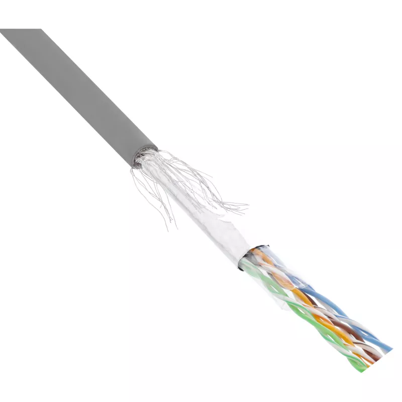 InLine patch-kaabel SF/UTP Cat.5e AWG26 CCA PVC hall 500m