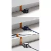 InLine õhuke RJ45 kaabel akende/uste jaoks, 2x RJ45 F/F, 1:1, varjestamata, 0,3 m