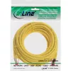 InLine patch-kaabel S/FTP PiMF Cat.6 250MHz PVC vask kollane 20m