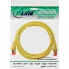 InLine patch-kaabel S/FTP PiMF Cat.6 250MHz PVC vask kollane 0,5m