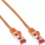 InLine patch-kaabel S/FTP PiMF Cat.6 250MHz PVC vask oranž 20m