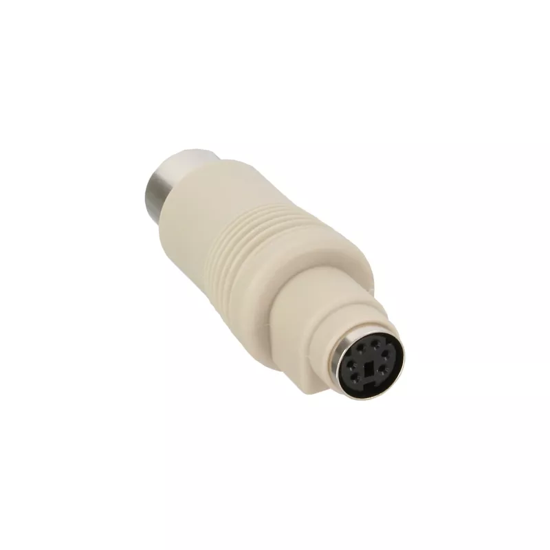 InLine klaviatuuriadapter, 5-kontaktiline DIN isane, PS/2 emane, 33949