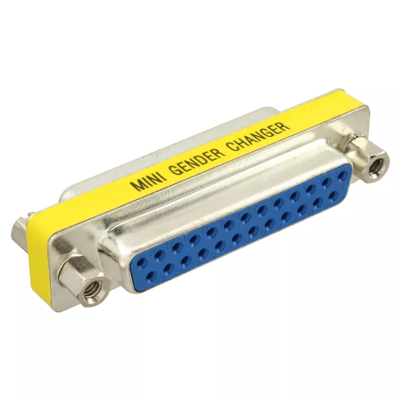 InLine Mini pistikuadapter 25 Pin Sub-D emane / emane