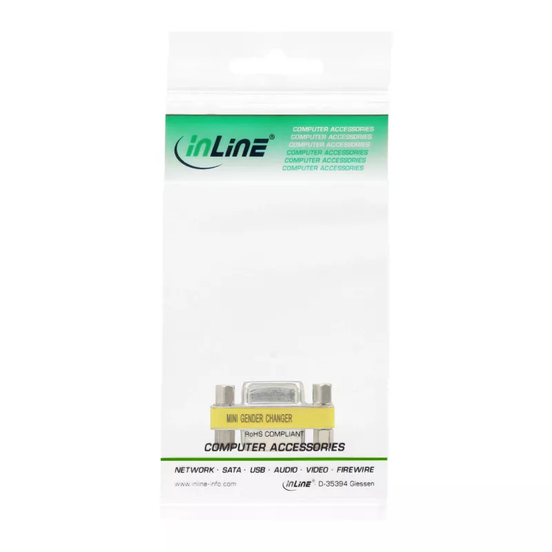 InLine adapter DB15 HD VGA S-VGA emane-emane 37724