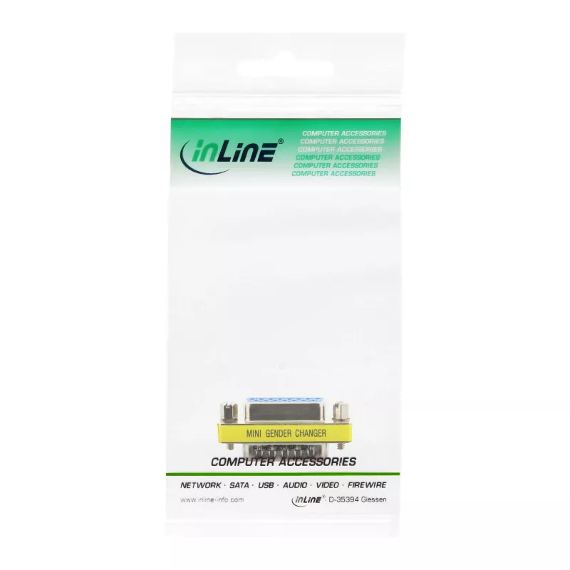 InLine Mini pistikuadapter 15 Pin Game Port isane / emane