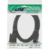 InLine DVI-D-kaabel, Premium, 24+1 M/M, Dual Link, kullatud, 3m