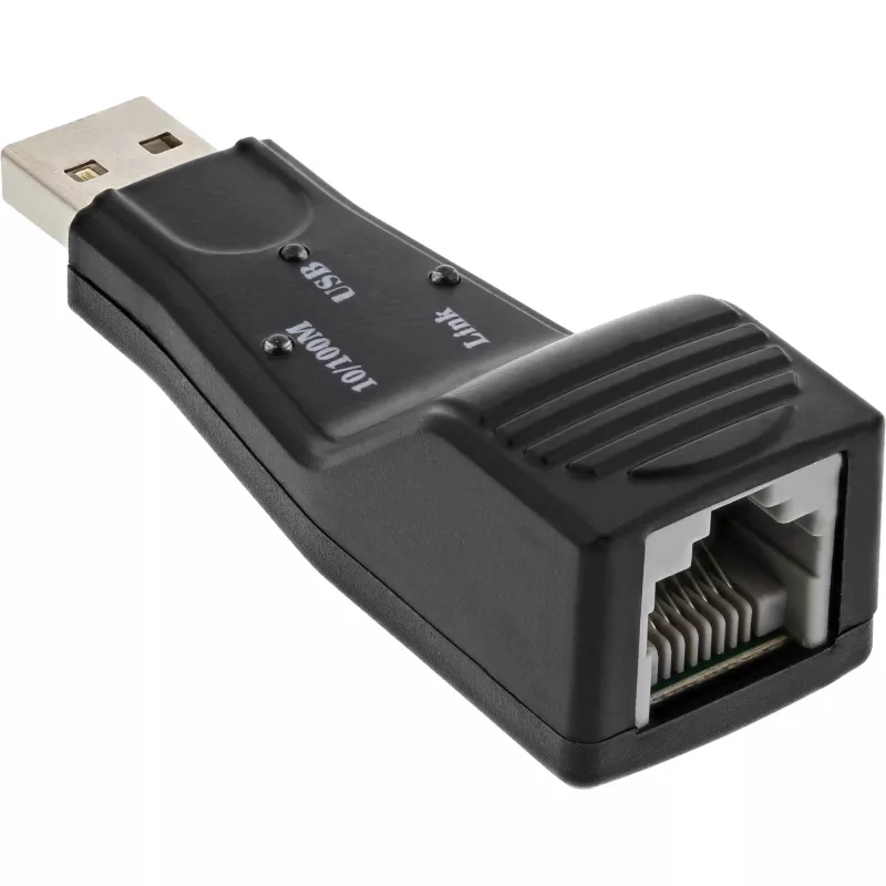 InLine USB 2.0 võrguadapter 10/100 Mbit