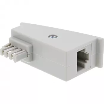 InLine TAE-F DSL-adapter, TAE-F isane / RJ45 emane, 8P2C Fritzboxile, hall