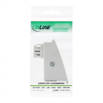 InLine TAE-F DSL-adapter, TAE-F isane / RJ45 emane, 8P2C Fritzboxile, hall