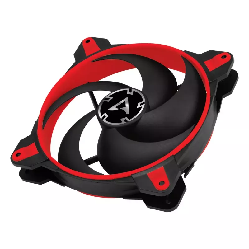 ARCTIC BioniX P140 (Punane) – Rõhuoptimeeritud 140 mm mänguventilaator PWM PST-ga
