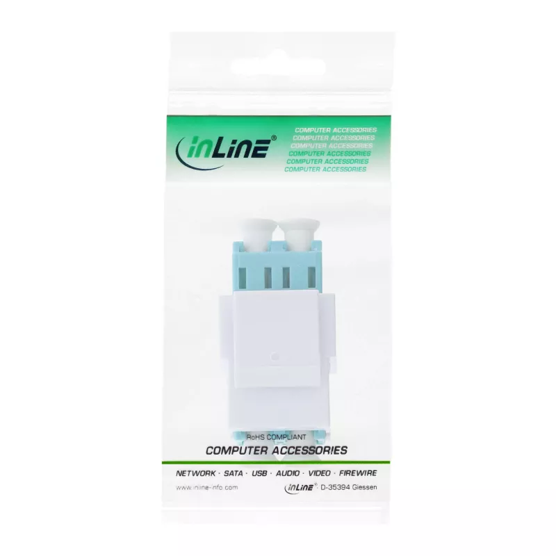 Fiiberoptiline Keystone kiirkinnitusadapter InLine 89988B
