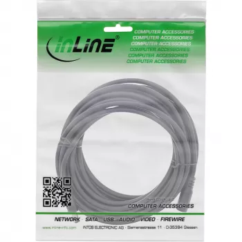InLine DC pikenduskaabel, DC isane/emane 5,5x2,1mm, AWG 18, must 3m