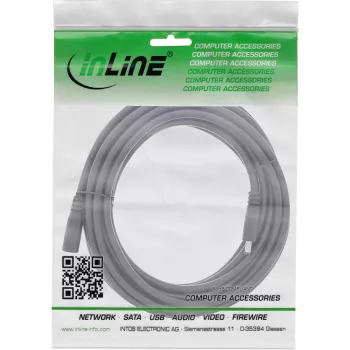 InLine DC-pikenduskaabel, DC isane/emane 4,0x1,7 mm, AWG 18, must 5 m