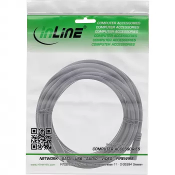 InLine alalisvoolu pikenduskaabel, DC isane/emane 3,5x1,35 mm, AWG 18, must 5 m