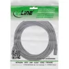 InLine alalisvoolu pikenduskaabel, DC isane/emane 5,5x2,5 mm, AWG 18, must 5 m