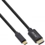 InLine USB-ekraanikaabel, USB-C isane HDMI isasele, 5 m