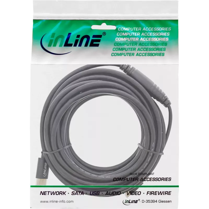 InLine USB-ekraanikaabel, USB-C isane HDMI isasele, 5 m