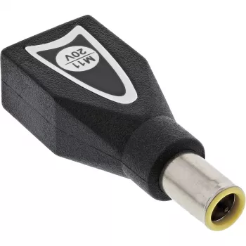 InLine vahetuspistik M11 (20V) universaaltoiteallikale 90W / 120W, must