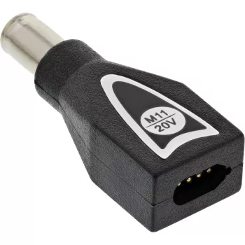 InLine vahetuspistik M11 (20V) universaaltoiteallikale 90W / 120W, must