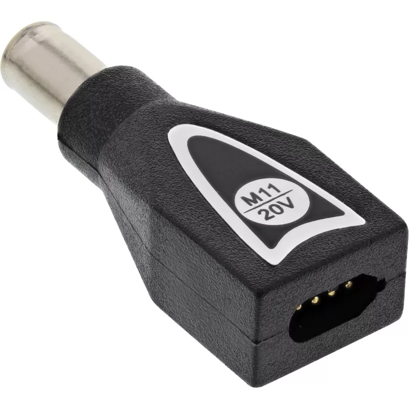 InLine vahetuspistik M11 (20V) universaaltoiteallikale 90W / 120W, must