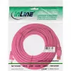 InLine patch-kaabel S/FTP PiMF Cat.6 250MHz PVC vask roosa 7,5m