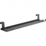 Kaablijuht/riiul lauaaluseks paigaldamiseks InLine 131×590×74 mm, must
