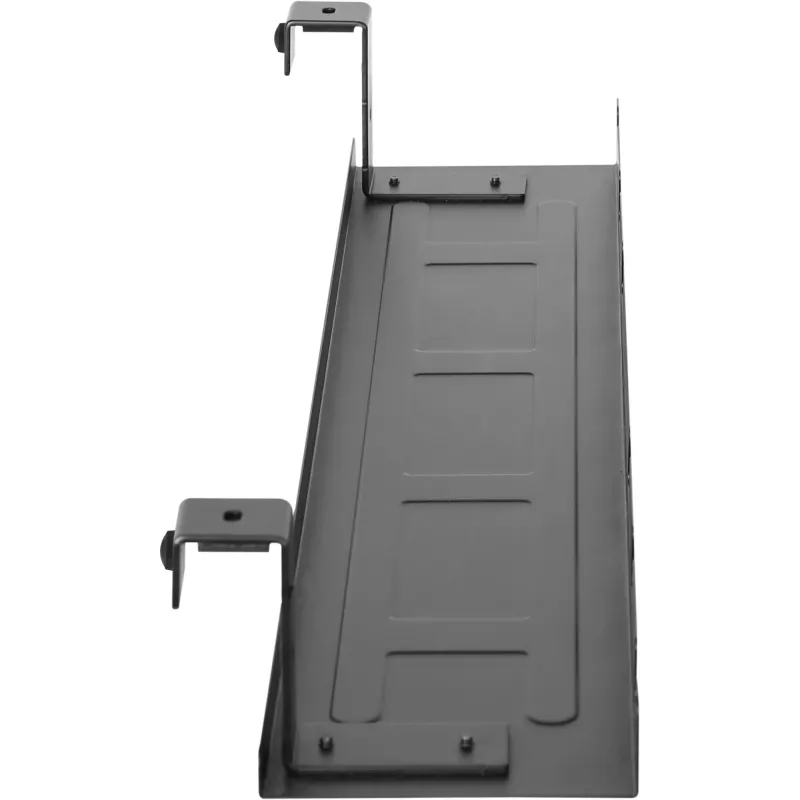 Kaablijuht/riiul lauaaluseks paigaldamiseks InLine 131×590×74 mm, must