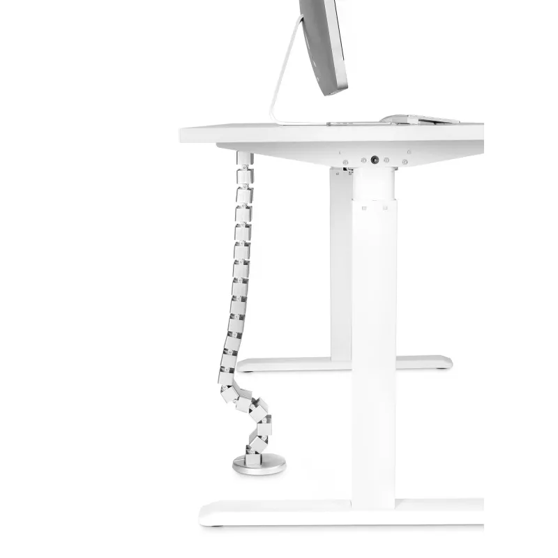 Kaablikanal InLine kõrgusreguleeritavatele laudadele, 4 kambriga, hall, 68×36×42 mm