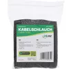 Kaablitoru InLine riidest hülss takjakinnitusega 1 m × 25 mm, must