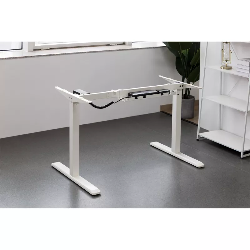 Kaablijuhik/riiul lauaaluseks paigaldamiseks InLine 131×590×74 mm, valge