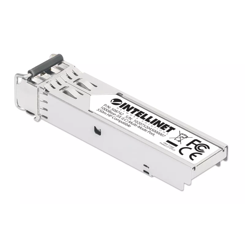 Intellinet transiiver Module Optical Gigabit Fiber SFP Mini-GBIC 1000Base-Sx LC 550m 850nm