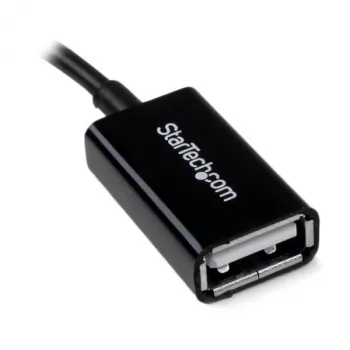 StarTech.com 5in Micro USB to USB OTG Host Adapter M/F, 0,127 m, Micro-USB B, USB A, USB 2.0, 0,48 Gbit/s, Must
