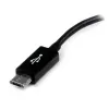 StarTech.com 5in Micro USB to USB OTG Host Adapter M/F, 0,127 m, Micro-USB B, USB A, USB 2.0, 0,48 Gbit/s, Must