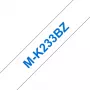 Märgistuslint Brother MK233 12mm Sinine/Valge