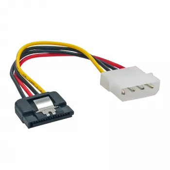 InLine SATA toiteadapteri kaabel 4pin Molex / 15pin SATA riiviga 0,30m