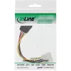 InLine SATA toitekaabel 1x 5,25 tolli / SATA 0,30 m