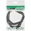 Y-kaabel 3,5 mm pistikuga isane – 2 × 3,5 mm emane stereopesa 5 m InLine 99300D