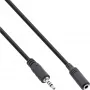 InLine heliadapteri kaabel 4-kontaktiline 2,5 mm isane / 4-kontaktiline 3,5 mm emane 1 m