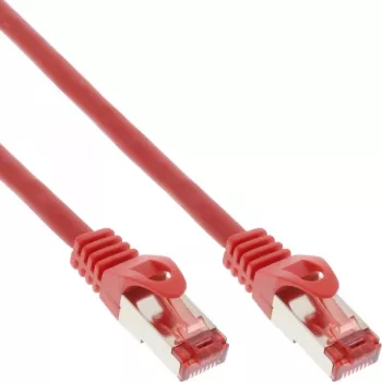 InLine paranduskaabel S/FTP PiMF Cat.6 250 MHz PVC vask punane 1,5 m