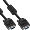 InLine S-VGA kaabel 15HD isane / isane must 1m