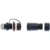 InLine Cat.6A ühenduskomplekt, veekindel IP68, 2x RJ45 emane/emane, 1:1